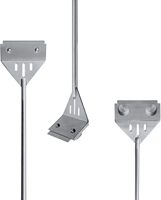 Grattoir d'algues de réservoir de poissons d'alliage d'aluminium de luxe nettoyant de mousse multi-taille longueur grattoir de réservoir aquatique d'aquarium pour l'usage de salon