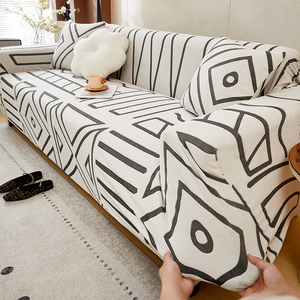 Copridivano in Pile Polare con Federa, Antiscivolo, Elastico, Protezione per <span class=keywords><strong>Divano</strong></span> - Product Image 3