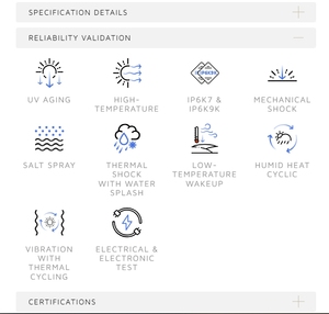 Mới không ra mắt hesai etx 120 ° 400m <span class=keywords><strong>lidar</strong></span> cấp ô tô siêu xa được thiết kế đặc biệt cấp <span class=keywords><strong>3</strong></span> tự lái - Product Image 4