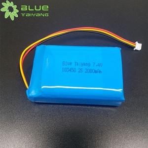 Blauer Taiyang Wiederaufladbarer Akku-Pack Batterie Di 2-103450 7,4V 2000mAh RC-Auto-Akku - Product Image 2