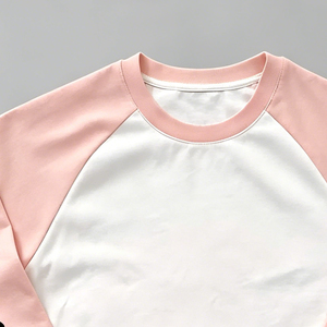 T-shirt Casual Oversize Personalizzata da <span class=keywords><strong>Uomo</strong></span> con Stampa Streetwear, Maglietta <span class=keywords><strong>a</strong></span> Maniche Lunghe con Inserti 100% Cotone Girocollo - Product Image 2