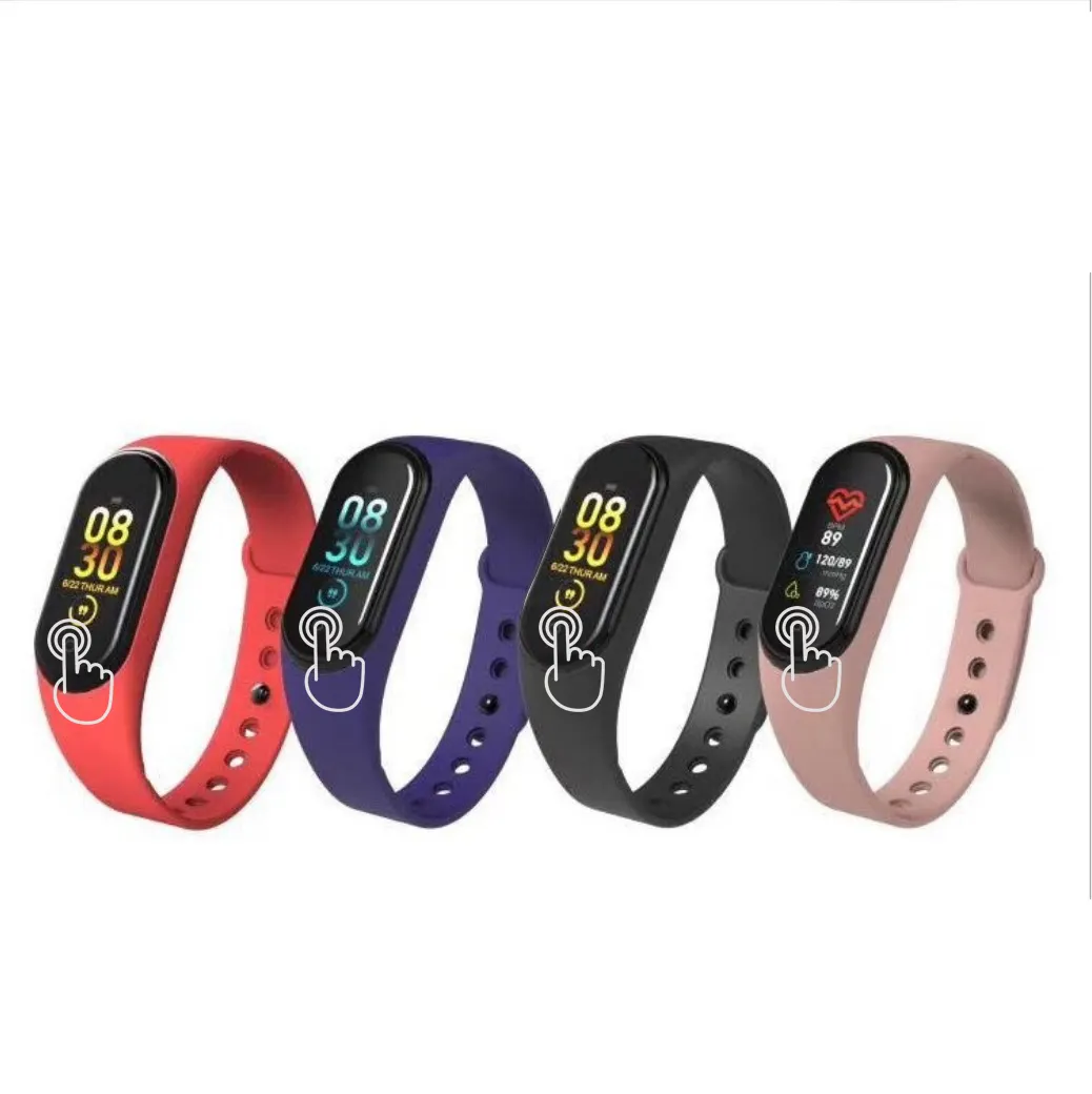 M3 Blue tooth sports band hot sale fitness band 3 real time wearable Wristband Fitness heart rate M4 M5 M6 smart watch bracelet