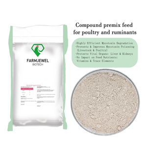 Inhibidor de moho Soluble aditivo para piensos funcional recubierto para rumiantes, aves de corral, piensos para animales, previene el envenenamiento por micotoxinas, vitamina - Product Image 2