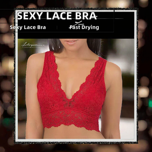 Sujetador de encaje transpirable sin aros con realce suave para mujer europea y americana, copa completa, talla grande, venta al por mayor, estampado, tejido, sexy - Product Image 2