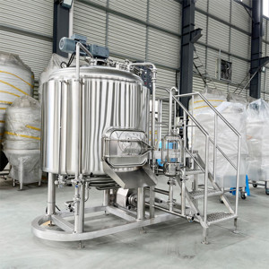 Hệ thống sản xuất lên men Kombucha thương mại Nhà máy sản xuất bia 500L 1000L 2000L 3000L 5000L Dung tích sử dụng rượu vang - Product Image 4