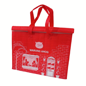 Sac isotherme portable personnalisé en non-tissé écologique, fonction de refroidissement et de chauffage, résistant à l'eau, disponible pour les aliments et les boissons, toutes tailles - Product Image 1