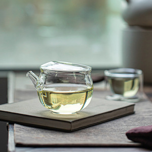 High Borosilicate Glass Teapot With Lid <b>Small</b> Size Filter Green <b>Tea</b> Brewing Set Minimalist Kung Fu <b>Tea</b> <b>Pot</b> - Product Image 4