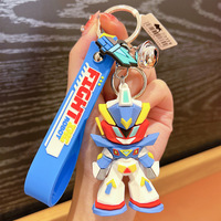 Transformers savaş robotu Optimus başbakan süper serin karikatür PVC anahtarlık yüksek kalite Pvc bebek anahtarlık hediye Boy için