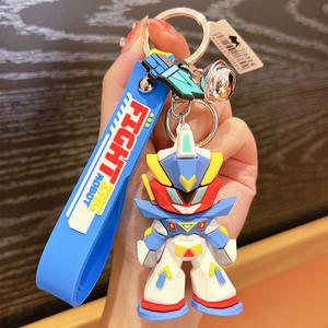 Transformateurs bataille Robot Optimus Prime Super Cool dessin animé PVC porte-clés haute qualité Pvc poupée porte-clés cadeau pour garçon - Product Image 5