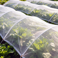 Filet anti-insectes pour serre en HDPE résistant aux UV, couleur personnalisable, moulage et découpe, filet anti-pucerons et anti-mouches pour la protection des cultures