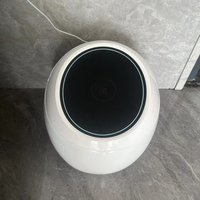 Nouveau design design moderne monté au sol automatique une pièce toilette salle de bain forme d'oeuf intelligent cuvette de toilette