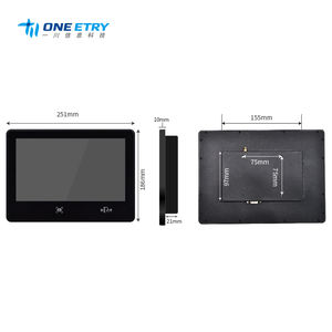 <span class=keywords><strong>Permis</strong></span> de travail électronique RFID, poste de travail sans fil, écran tactile capacitif 10,1 pouces, résolution 1024x600, ordinateur embarqué - Product Image 3