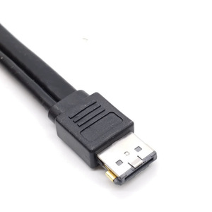 Cable de datos SATA 22p a Power Esata Usb 2 en 1, 50 cm, cobre, negro - Product Image 2