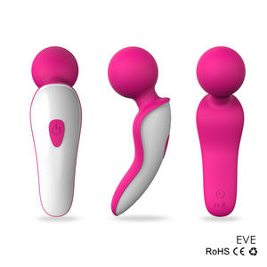 Bâton vibrant pour massage corporel <span class=keywords><strong>à</strong></span> modes multifréquences pour femmes adultes, rotation <span class=keywords><strong>à</strong></span> 360 degrés, baguette vibrante AV, rechargeable par USB, en silicone - Product Image 1