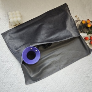 Sac enveloppe en velours gris personnalisé de haute qualité avec logo imprimé, pour vêtements, t-shirts, chapeaux, parfums, <span class=keywords><strong>pochette</strong></span> anti-poussière en velours - Product Image 6