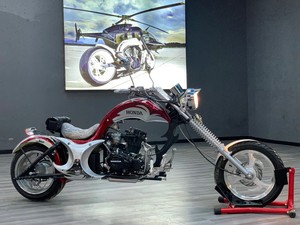 Motocicletta Fuoristrada <span class=keywords><strong>Retrò</strong></span> Yamaha Tianwang JYM125T-3A con Motore a V Modificato da 250cc, Omologabile, Velocità Massima 130 km/h - Product Image 4