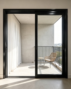Porte coulissante en aluminium anti-corrosion à économie d'énergie, prix d'usine, réduction du bruit, balcon, sur mesure - Product Image 3