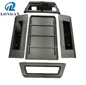 Tettuccio Rimovibile per Pickup a Doppia Cabina di Alta Qualità, Guscio Rigido in Alluminio con Finestrini Scorrevoli Bloccabili e Barre sul Tetto - Product Image 6