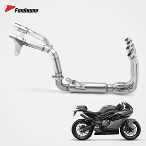 Forsound ระบบท่อไอเสียมอเตอร์ไซค์สำหรับ CFMOTO 500SR <span class=keywords><strong>500</strong></span> <span class=keywords><strong>SR</strong></span> ส่วนหัวสแตนเลส - Product Image 6