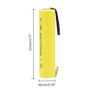 Batterie rechargeable Ni-MH 1,2 V H-<span class=keywords><strong>AAA</strong></span> <span class=keywords><strong>1000</strong></span> <span class=keywords><strong>mAh</strong></span> pleine capacité pour jouets, fabrication OEM/ODM - Product Image 6
