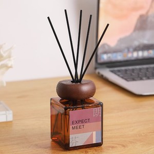 Expect Meet Pink Memory <b>Reed</b> <b>Diffuser</b> Set Glass <b>Bottle</b> 90 120 Days Alcohol Free Deodorize Gift - Product Image 3