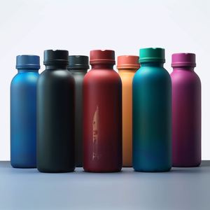 Custom 500ml Thermo Double Walled Vacuum Drinking Sublimation Stainless Steel <b>Bottle</b> Flask Unique Products - Product Image 4