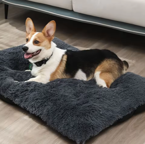 आरामदायक ठोस पशु पैटर्न पालतू घर और कुत्ते बिस्तर लंबे सर्दियों में गर्म नींद चटाई नरम विशेषताएं पालतू जानवरों की आपूर्ति - Product Image 1