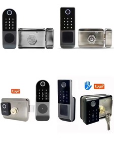 Wifi thông minh khóa cửa vân tay mật khẩu không thấm nước ngoài trời tuya ứng dụng truy cập IC Đầu đọc thẻ cơ khí chìa khóa thẻ nhớ dữ liệu - Product Image 5