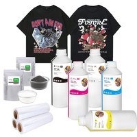 Kartrid Tinta Printer DTF 1000ml untuk Epson I3200 XP600 I1600 4720 Pigmen Putih Tekstil
