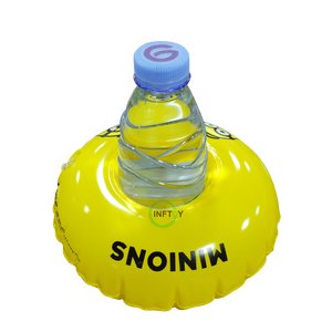 BSCI التدقيق من مصنع نفخ كوستر بركة عائمة كوكتيل كوب فواكه حامل العائمة جهاز لعبة لطيفة حامل مشروبات - Product Image 2