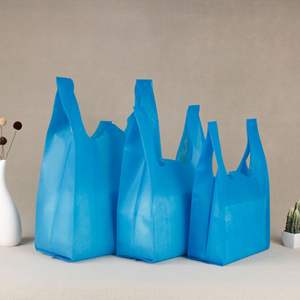 Sacs en non-tissé réutilisables avec logo personnalisé, respectueux de l'environnement, pour vêtements, emballages de t-shirts, sacs en non-tissé pour le shopping - Product Image 3