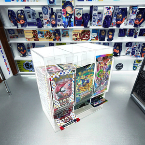 Pour distributeur de booster durable à 3 emplacements pour cartes à collectionner <span class=keywords><strong>Pokemon</strong></span> écologique s'adapte facilement à toute la boîte de booster améliore la magie D - Product Image 6