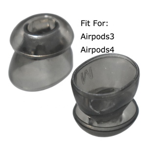 Embouts d'oreille à adsorption pour <span class=keywords><strong>Airpods</strong></span> <span class=keywords><strong>3</strong></span> et <span class=keywords><strong>Airpods</strong></span> 4, en TPE liquide de qualité médicale, embouts anti-bruit pour <span class=keywords><strong>Airpods</strong></span> <span class=keywords><strong>3</strong></span> et 4 - Product Image 1