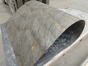 Plaque de Pierre Naturelle Ultra-Fine F109 Or Vert de Haute Qualité, <span class=keywords><strong>Placage</strong></span> <span class=keywords><strong>en</strong></span> Pierre Flexible - Product Image 3