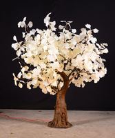 2,5 m eis weiße Kirschblüte führte Baum lampe