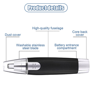 Rasoio Elettrico Portatile 2026 <span class=keywords><strong>per</strong></span> <span class=keywords><strong>Naso</strong></span> <span class=keywords><strong>e</strong></span> <span class=keywords><strong>Orecchie</strong></span>, Tagliacapelli <span class=keywords><strong>per</strong></span> Uomo <span class=keywords><strong>e</strong></span> Donna - Product Image 6