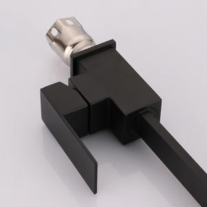 Reloj inteligente de cocina con caño de estreno mundial, rotación de 360 grados y luego grifo mezclador, grifo de lavabo de acero inoxidable para cocina, negro clásico - Product Image 4