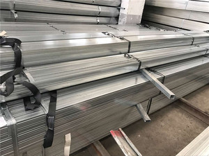 Tubo hueco cuadrado/rectangular pregalvanizado 75x38/80x4 0/100x50 Tubos cuadrados galvanizados por inmersión en caliente Longitud 5,5 m 6m - Product Image 3