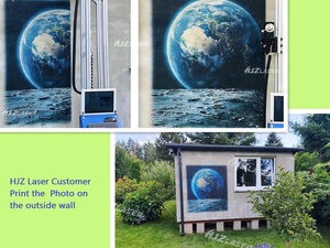 Hot Selling Dual Heads Wall Printer <strong>Machine</strong> 3D Effect Wall <strong>and</strong> Floor All in One Painting <strong>Machine</strong> for Cement Wall Glass - Product Image 6