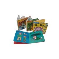 Livre cartonné éducatif 3D stéréoscopique personnalisé avec film pop-up laminé pour enfants en anglais