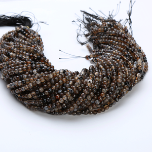 ลูกปัดพลอยอาเกตธรรมชาติทรงบริลเลียนต์คัท 2079 สำหรับทำเครื่องประดับ ขนาด 8 มม. และตัวเลือกความสูงของสินค้า 3 มม. - Product Image 6