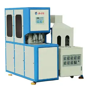 JS-2II High Temperature Resistant Beverage Bottle Semi-Auto Stretch Blow Molding Machine