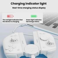 Soporte de Carga para Control Izquierdo y Derecho MOBAPAD SA1 para M6-HD / Switch (Blanco)