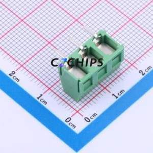 JL127R-50803G01 Screw Terminal Block Bent Lead Through Hole,P=5.08mm Connector 1x3P 5.08mm Green Right Angle Insert - Product Image 2
