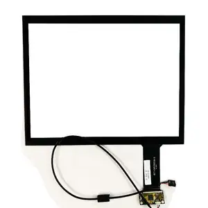 Nhà máy tùy chỉnh USB cảm ứng điện dung panel màn hình nhôm khung hợp kim cho kinh doanh lớp phủ LCD eeti công nghiệp không thấm nước