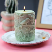 Moule à gâteau en silicone 3D adorable en forme d'animaux câlins (singe, dragon, vache, serpent) pour desserts DIY