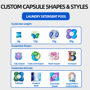 Capsules de détergent à <span class=keywords><strong>lessive</strong></span> oem, boîte de perles de <span class=keywords><strong>lessive</strong></span> naturelles et résistantes - Product Image 4