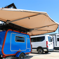 Meilleure qualité camping-car auvent tente auvent tente 4x4 tout-terrain toit de voiture 270 degrés voiture auvent