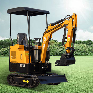 HT15 Hydraulic Mini Excavator 1.5Ton Capacity Digging Height 1500 kg <b>Machine</b> Weigh Garden Construction - Product Image 2
