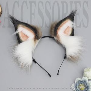 E0086 Ragdoll Mèo Tai Headband Dễ Thương Mèo Tóc Hoop Cosplay Prop Cho Anime Expo Cosplay Halloween & Live Streaming - Product Image 2